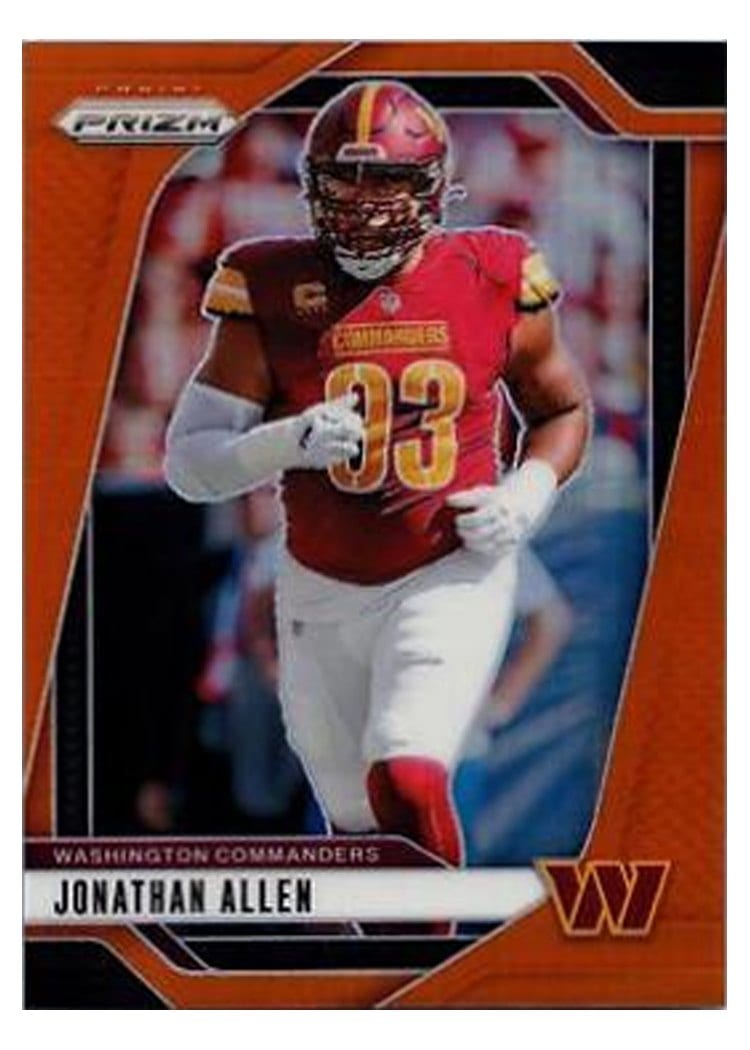 2024 Panini Prizm Base Set Jonathan Allen #292 card