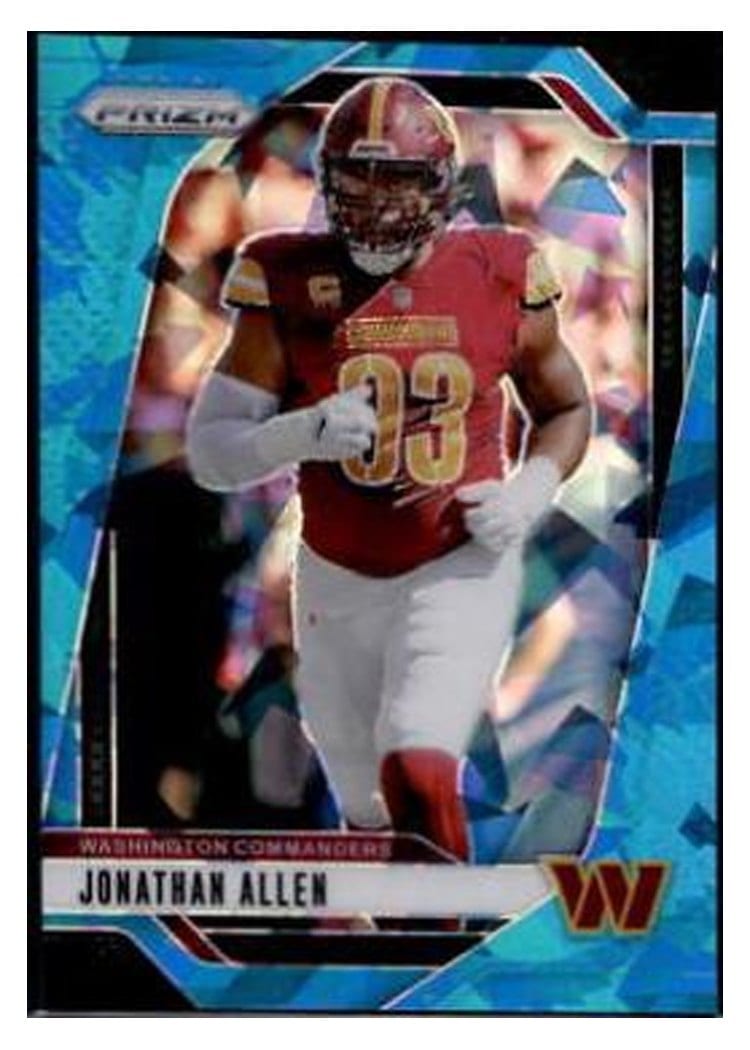 2024 Panini Prizm Base Set Jonathan Allen #292 card