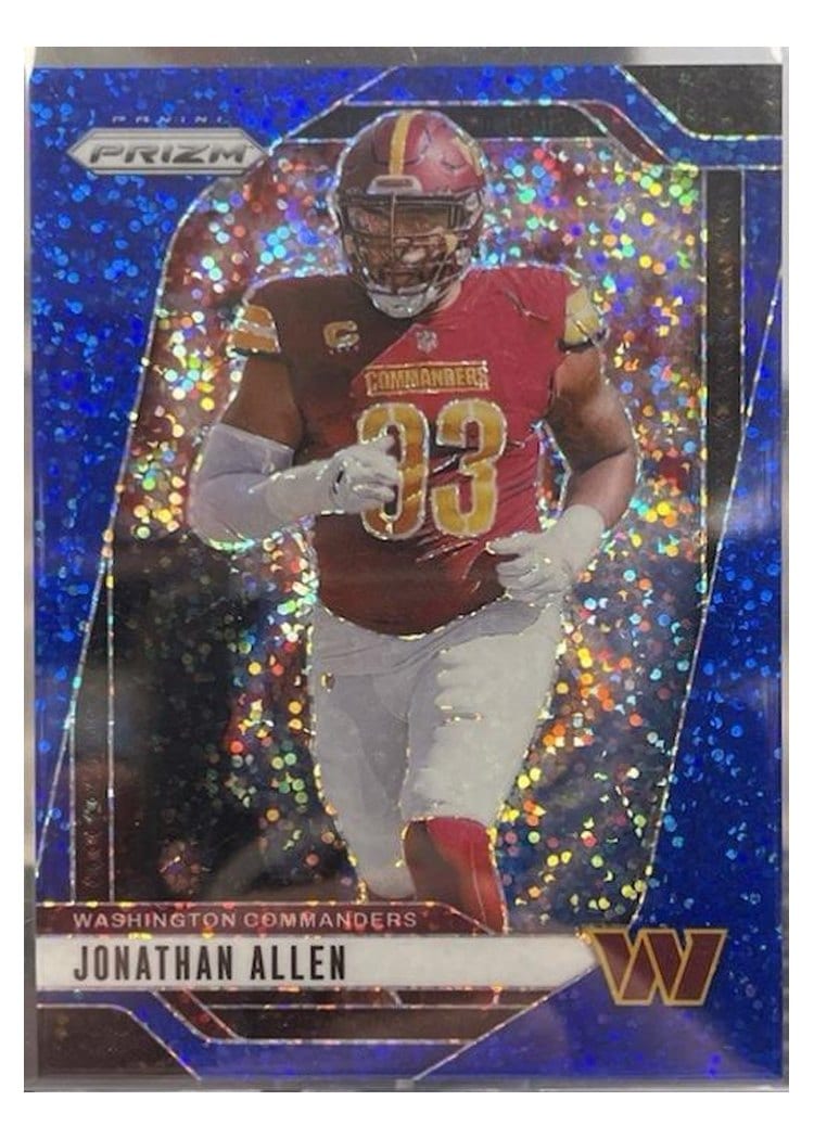 2024 Panini Prizm Base Set Jonathan Allen #292 card