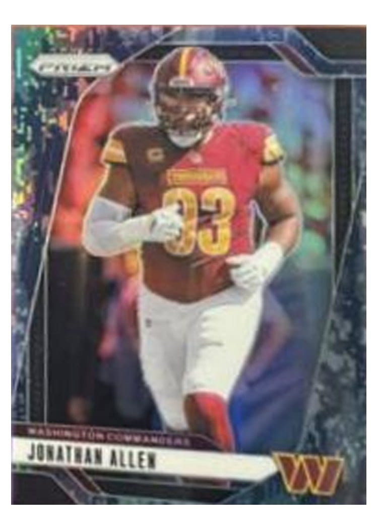 2024 Panini Prizm Base Set Jonathan Allen #292 card