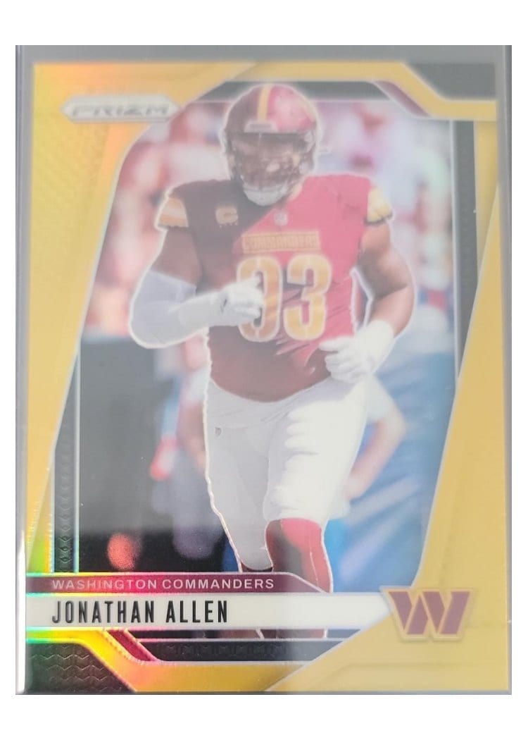 2024 Panini Prizm Base Set Jonathan Allen #292 card