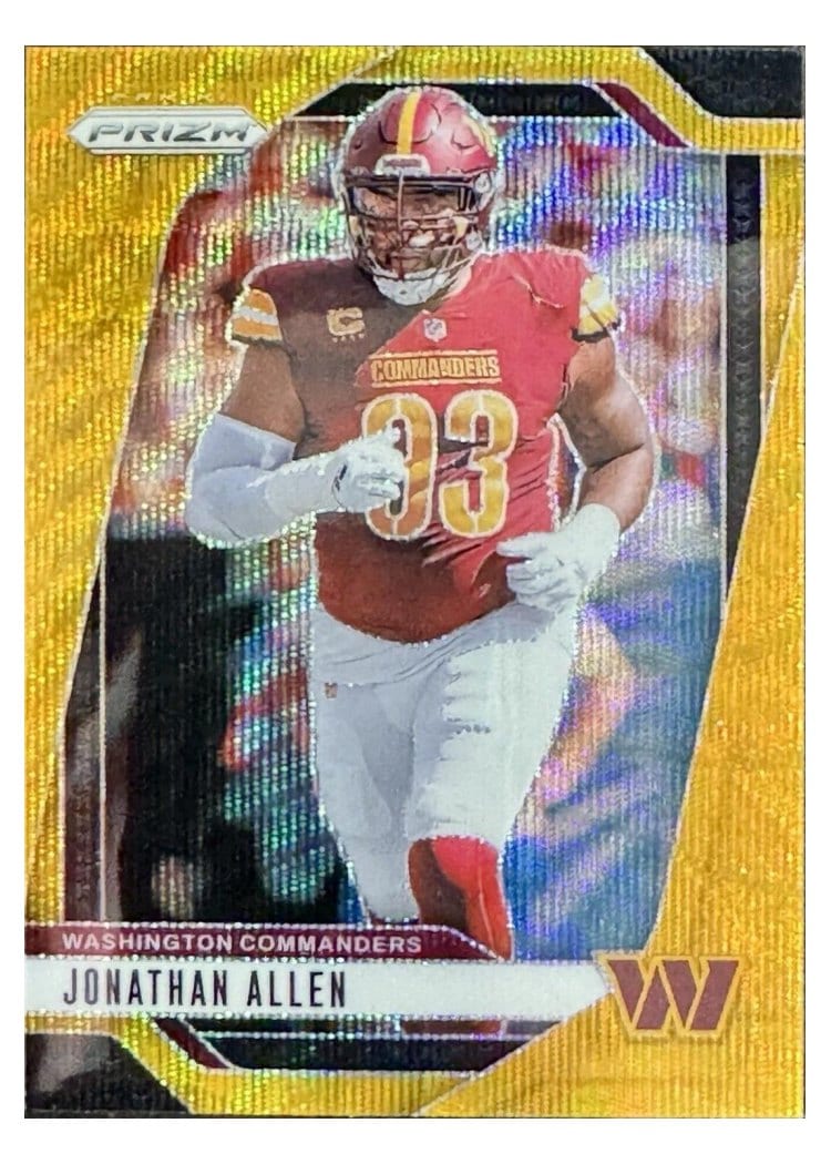 2024 Panini Prizm Base Set Jonathan Allen #292 card