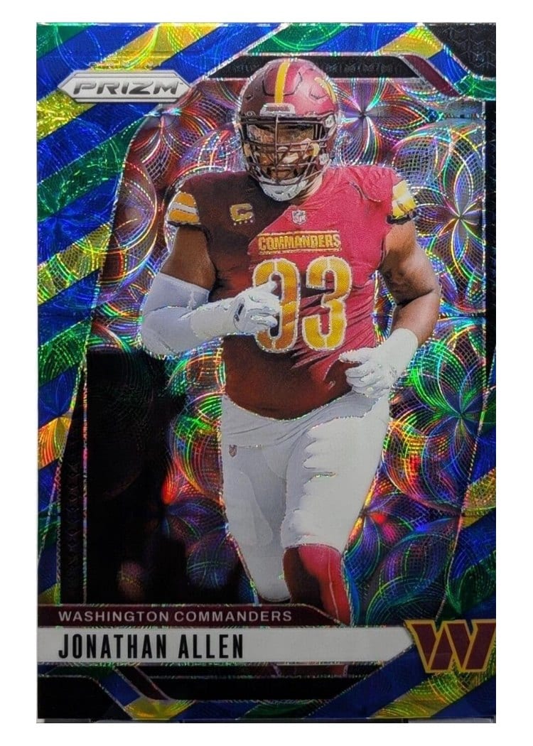 2024 Panini Prizm Base Set Jonathan Allen #292 card