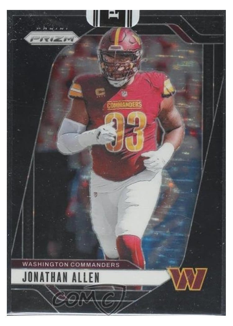 2024 Panini Prizm Base Set Jonathan Allen #292 card