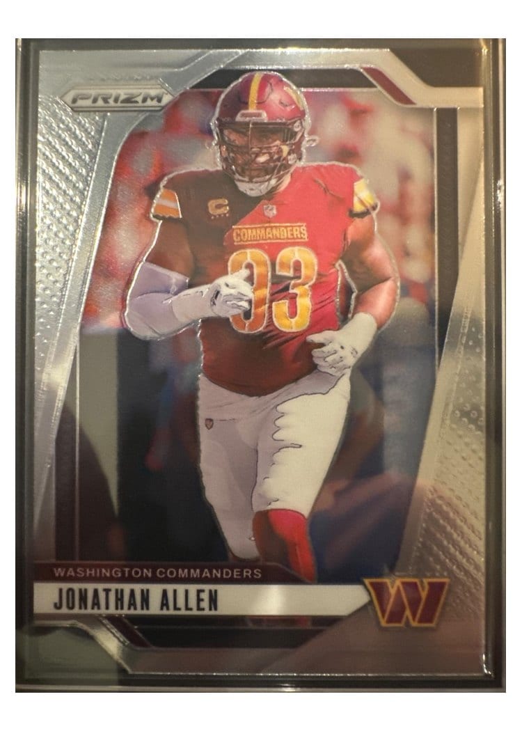 2024 Panini Prizm Base Set Jonathan Allen #292 card