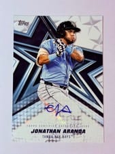 2026 Topps Baseball Stars Autographs Jonathan Aranda #BSA-JA