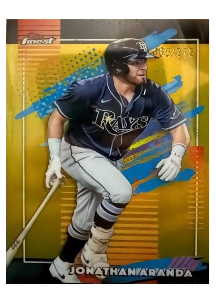 2026 Topps Finest Jonathan Aranda #173 card
