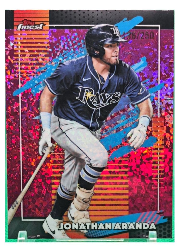 2026 Topps Finest Jonathan Aranda #173 card