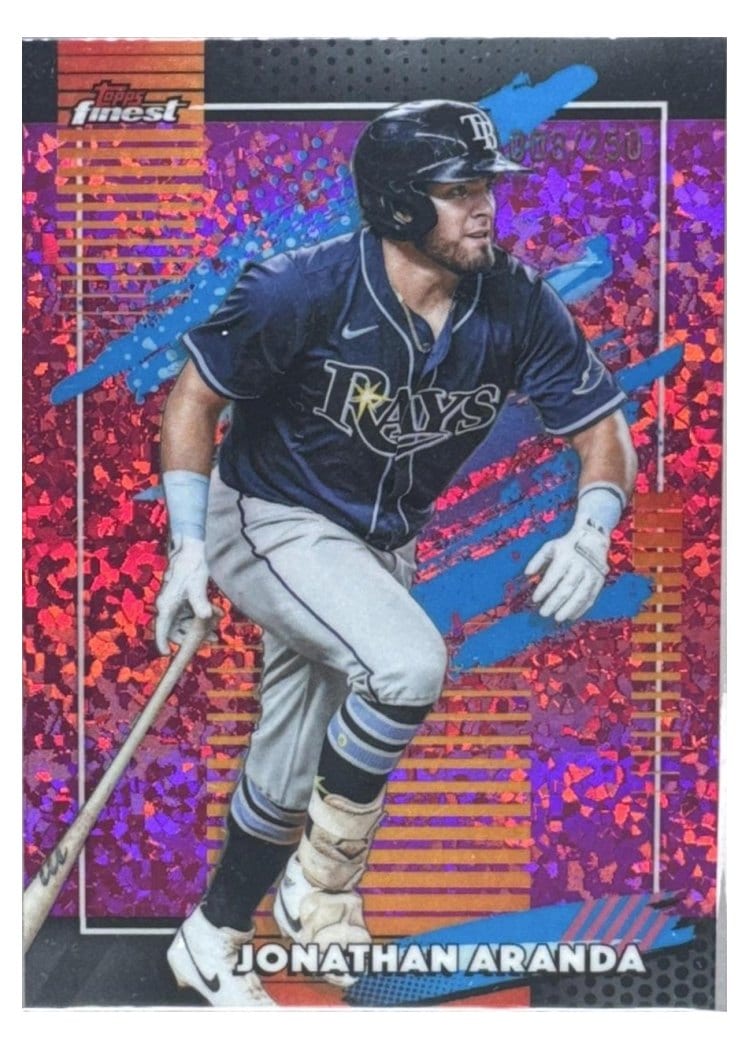 2026 Topps Finest Jonathan Aranda #173 card