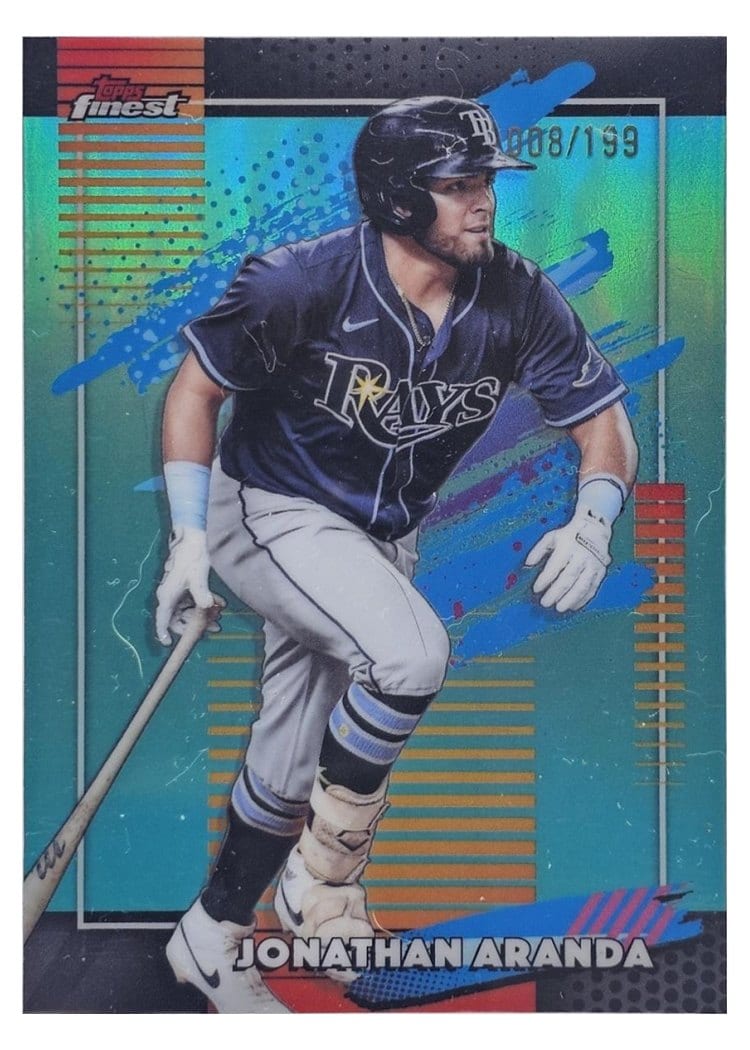 2026 Topps Finest Jonathan Aranda #173 card