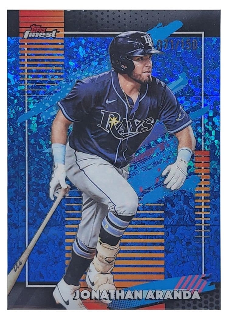 2026 Topps Finest Jonathan Aranda #173 card