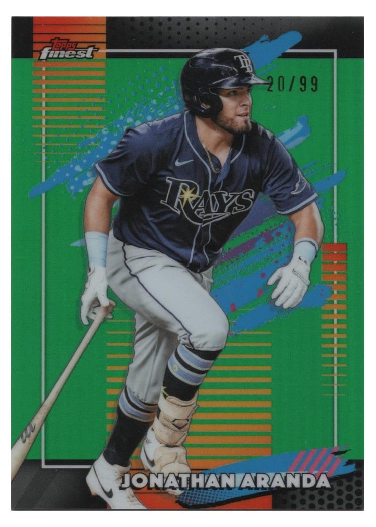 2026 Topps Finest Jonathan Aranda #173 card