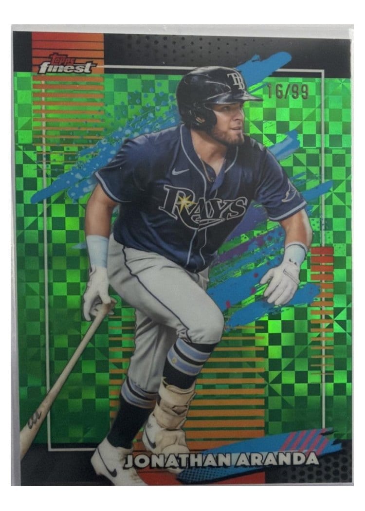 2026 Topps Finest Jonathan Aranda #173 card