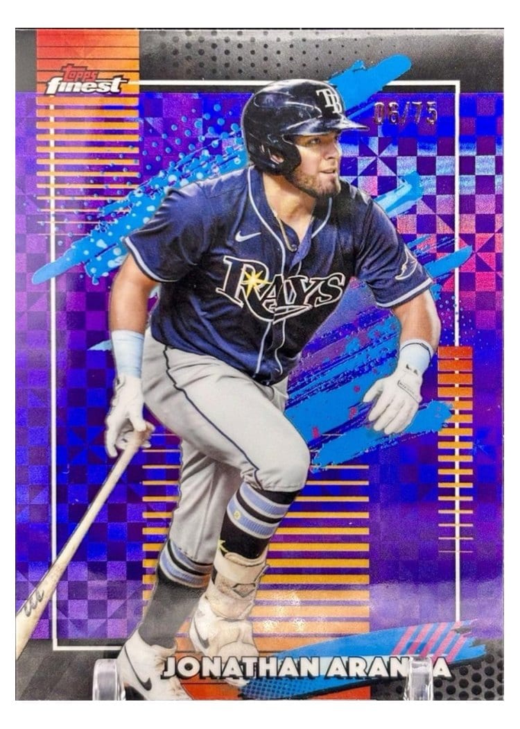 2026 Topps Finest Jonathan Aranda #173 card