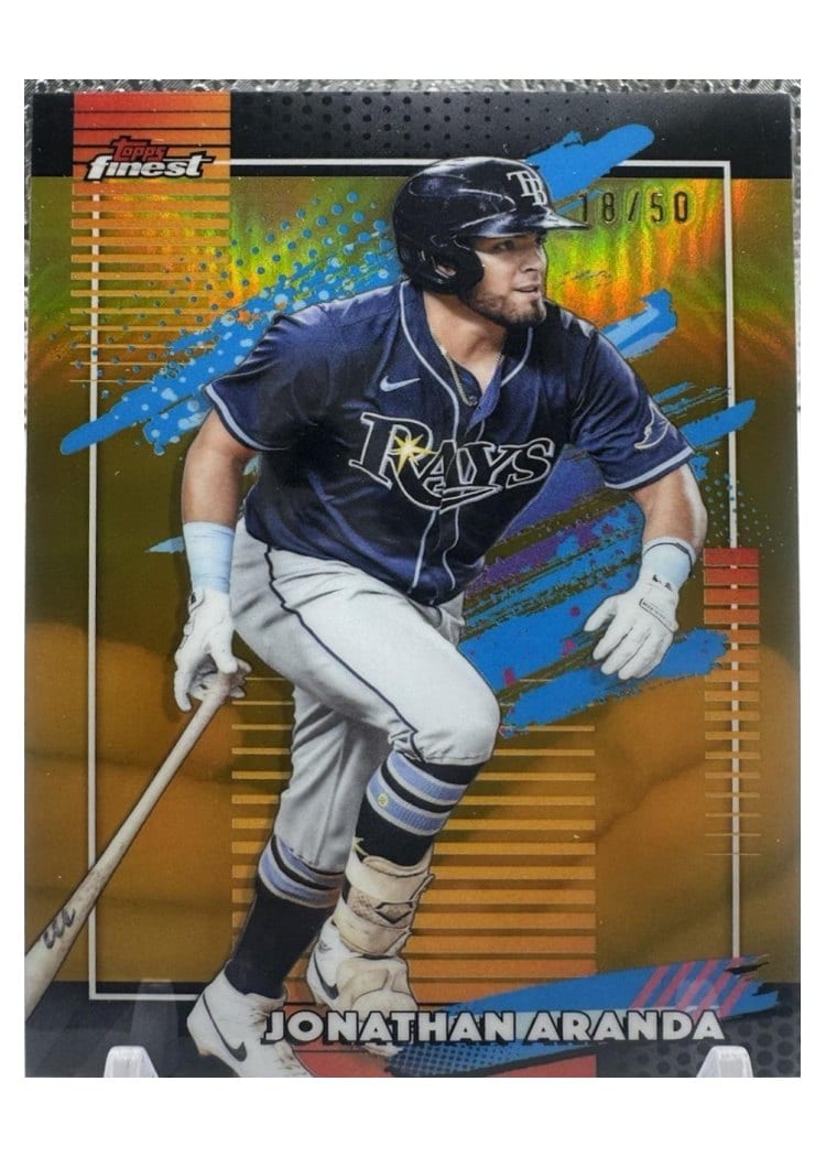 2026 Topps Finest Jonathan Aranda #173 card