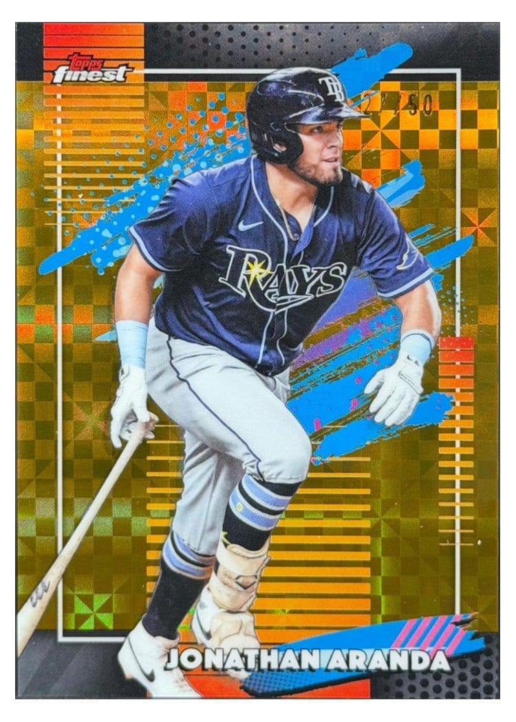 2026 Topps Finest Jonathan Aranda #173 card