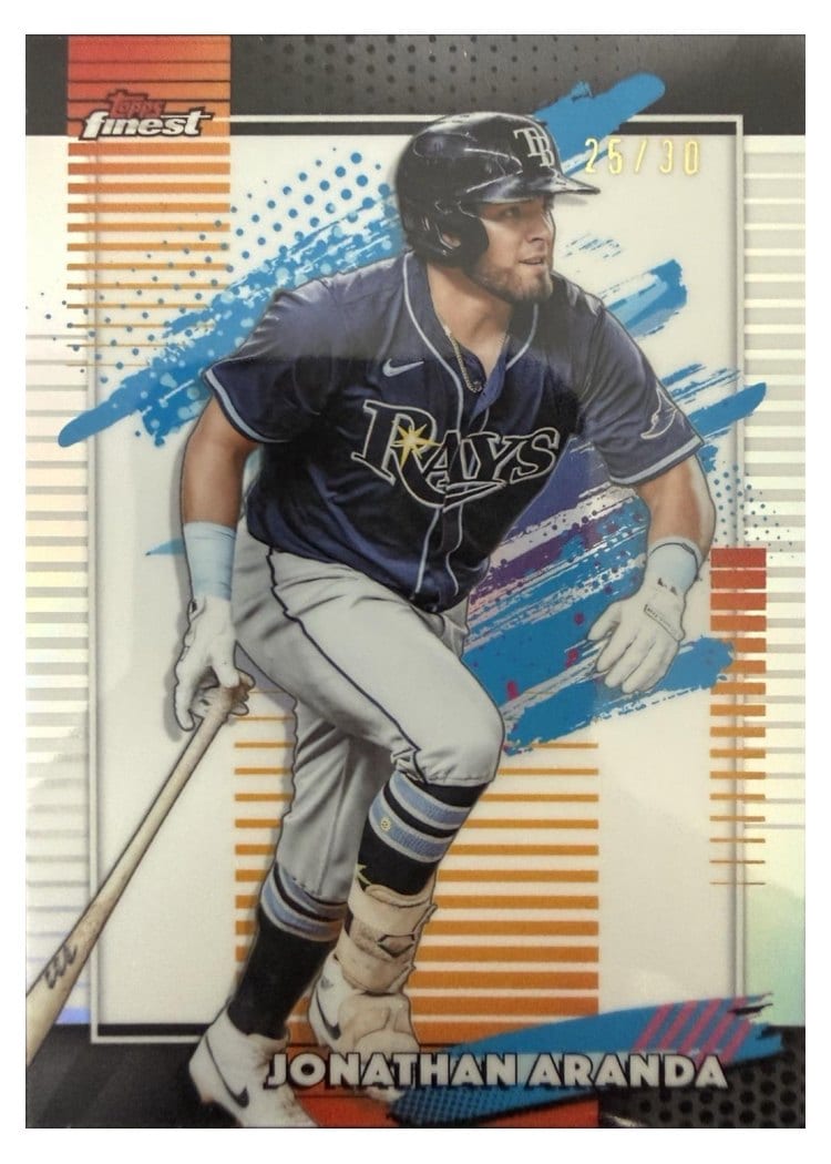2026 Topps Finest Jonathan Aranda #173 card
