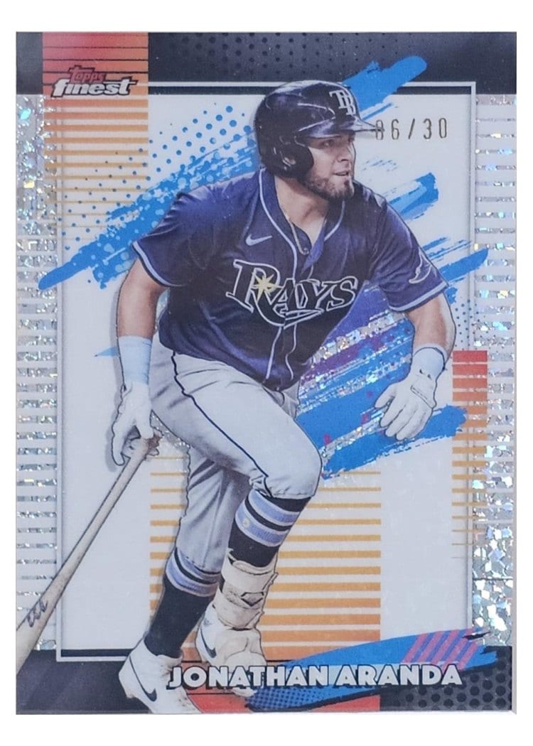 2026 Topps Finest Jonathan Aranda #173 card