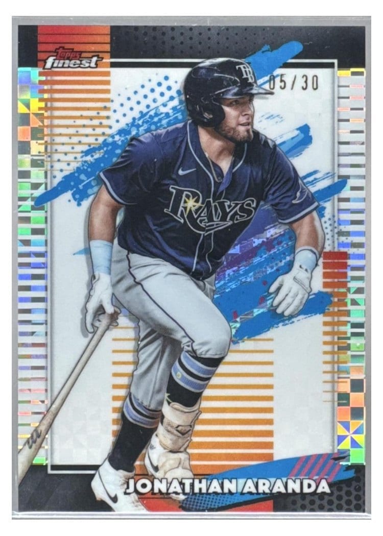 2026 Topps Finest Jonathan Aranda #173 card