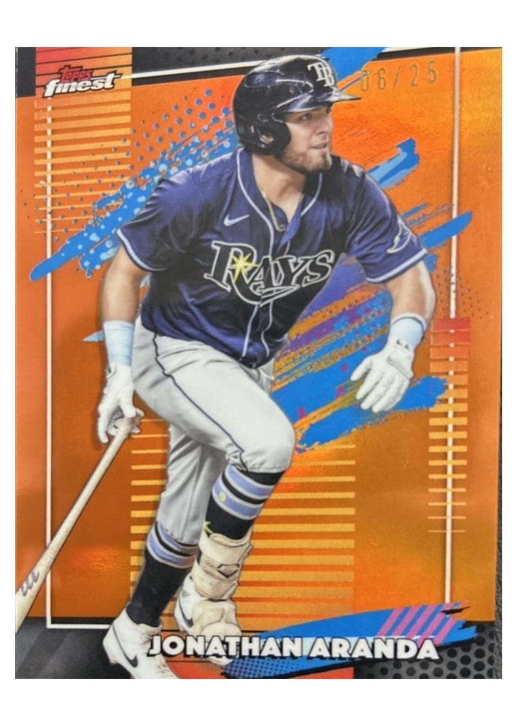 2026 Topps Finest Jonathan Aranda #173 card