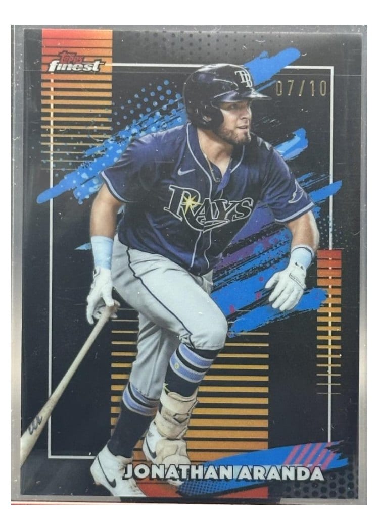2026 Topps Finest Jonathan Aranda #173 card