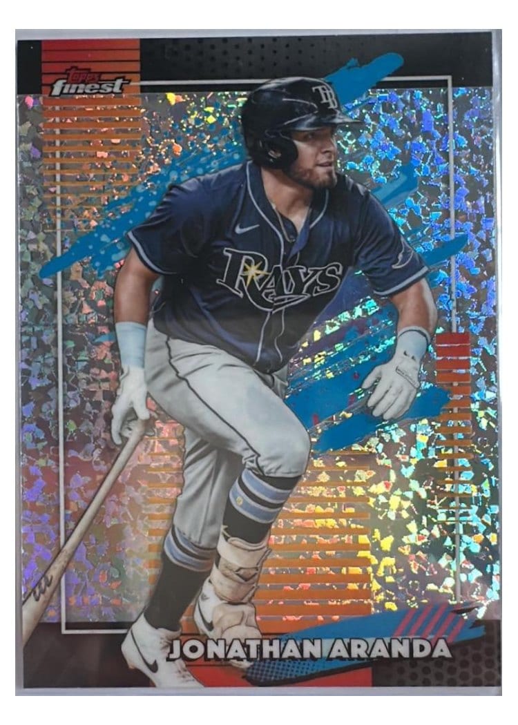 2026 Topps Finest Jonathan Aranda #173 card