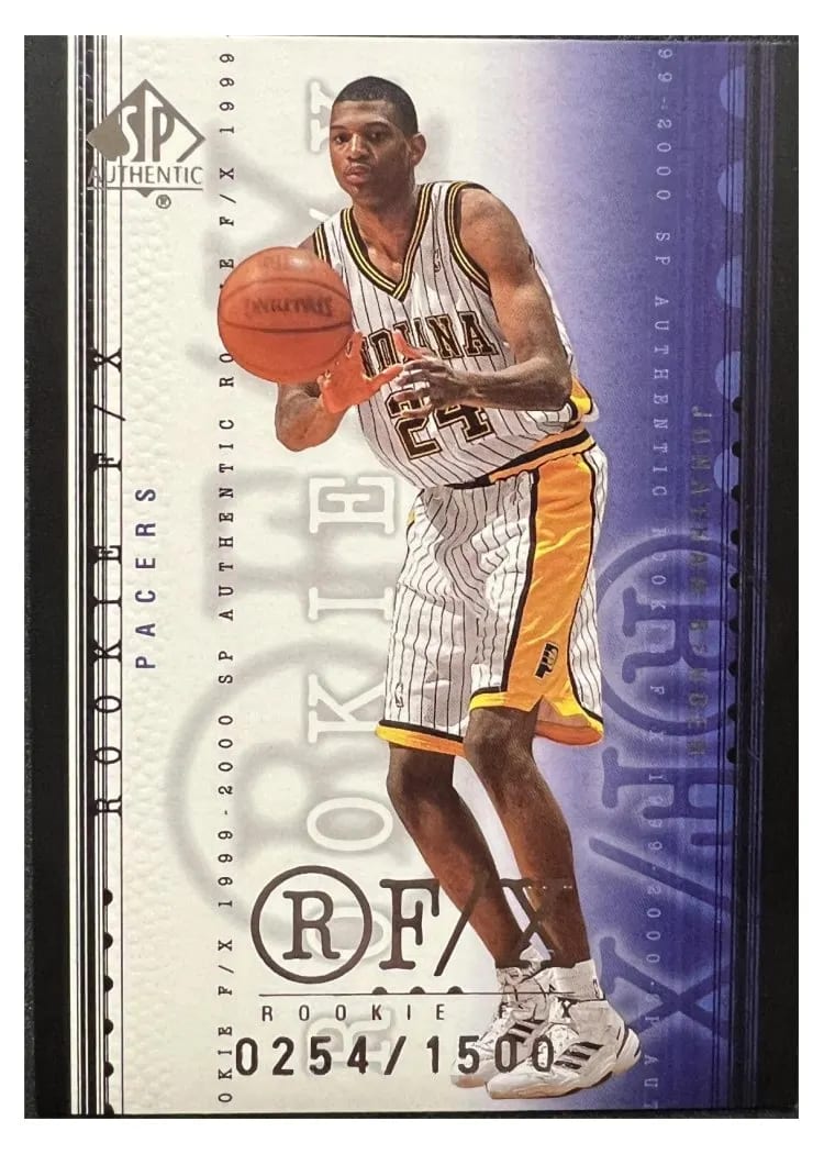 1999 SP Authentic Jonathan Bender #95 card
