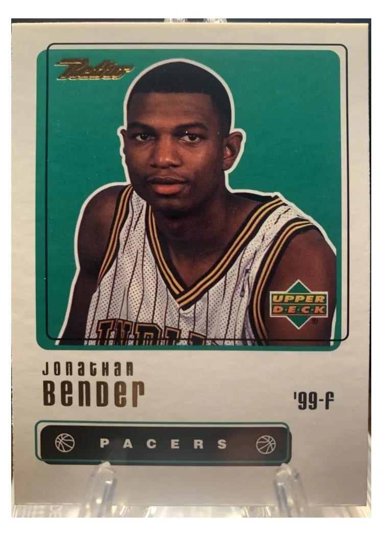 1999 Upper Deck Retro Jonathan Bender #42 card