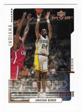 2000-01 Upper Deck Base Set Jonathan Bender #70 card