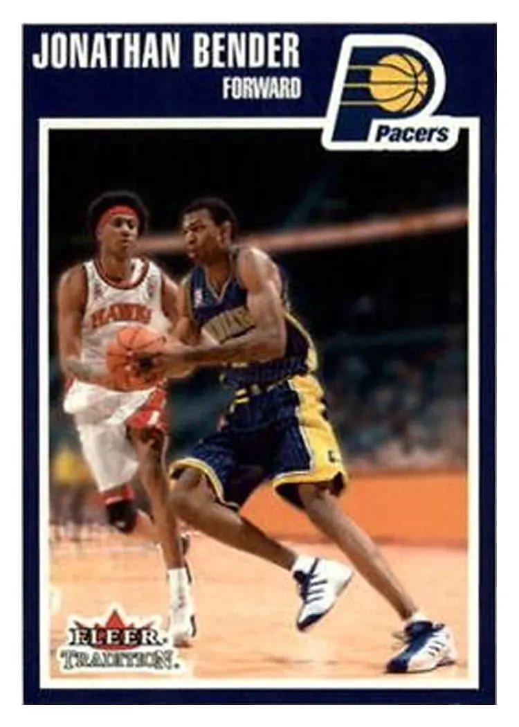 2002 Fleer Tradition Jonathan Bender #185 card