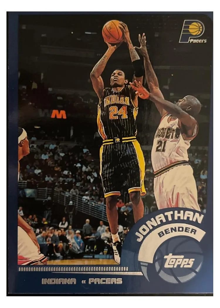 2002 Topps Jonathan Bender #96 card