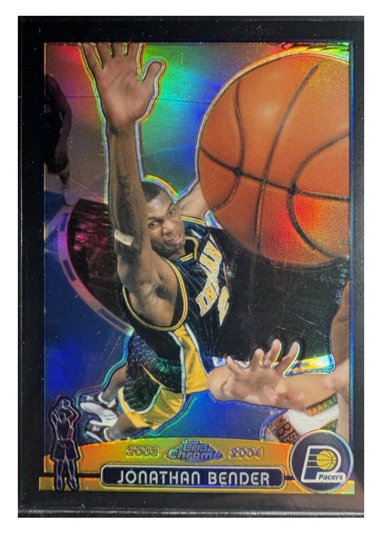 2003 Topps Chrome Jonathan Bender #33 card