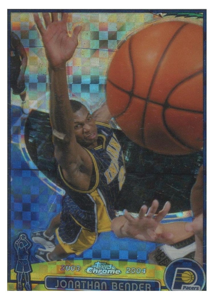 2003 Topps Chrome Jonathan Bender #33 card