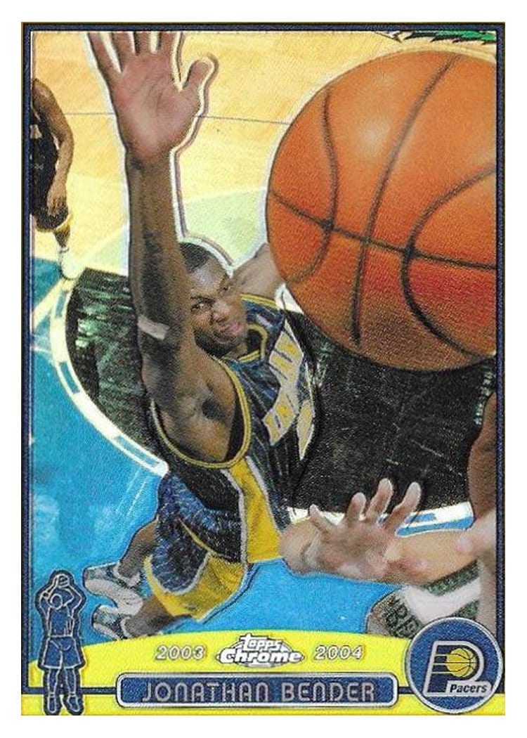 2003 Topps Chrome Jonathan Bender #33 card