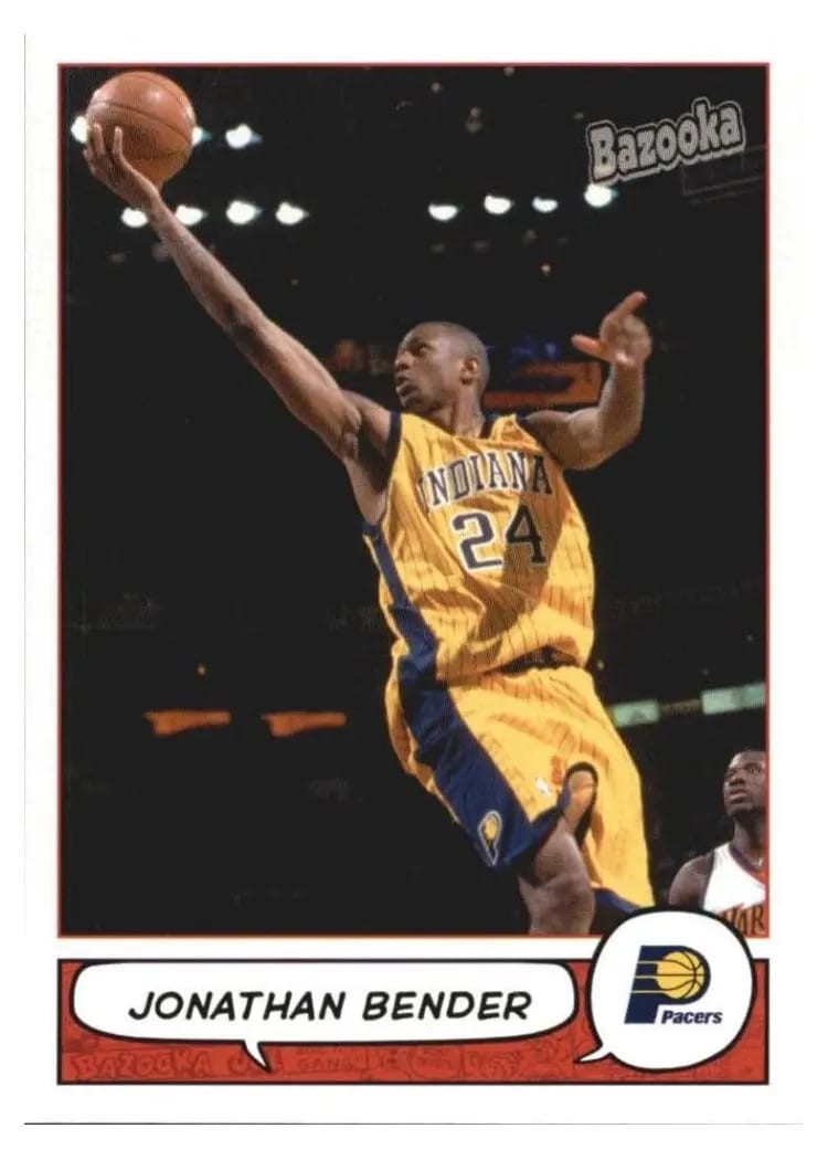 2004 Bazooka Jonathan Bender #98 card