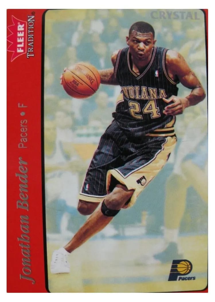 2004 Fleer Jonathan Bender #1 card
