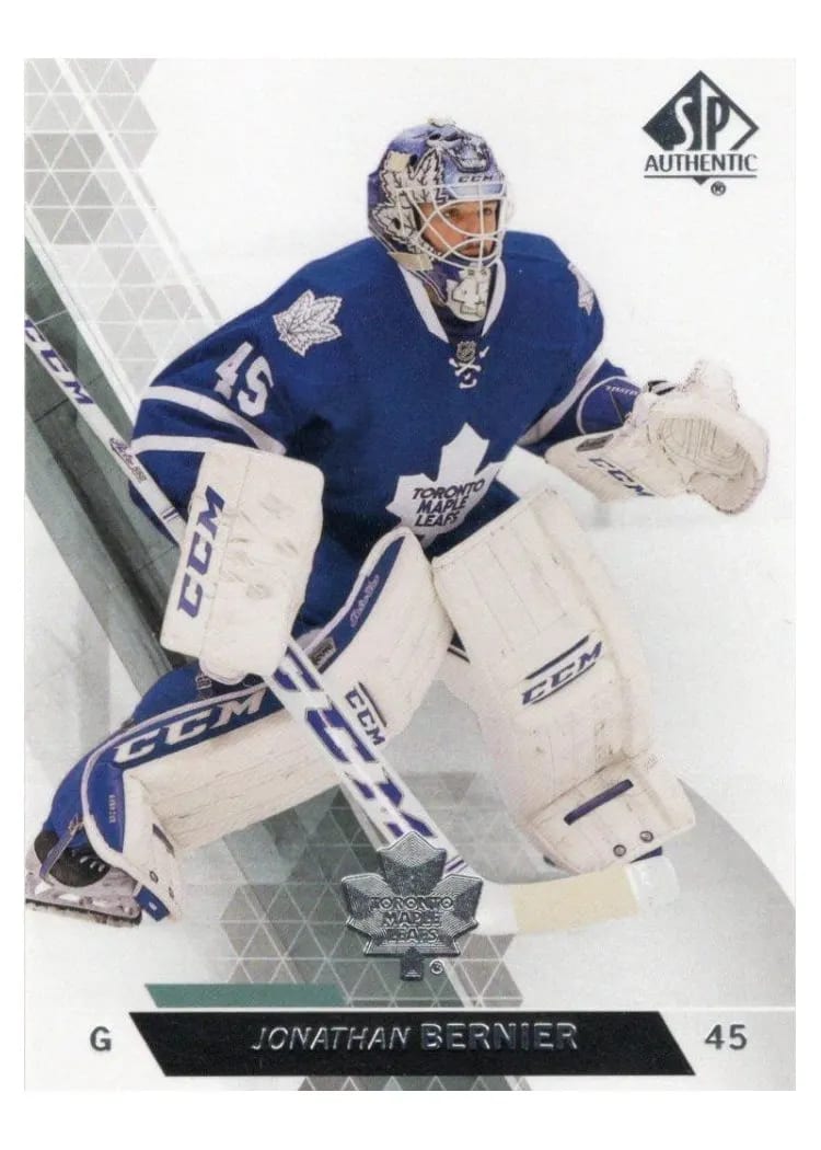 2013 SP Authentic Jonathan Bernier #4 card