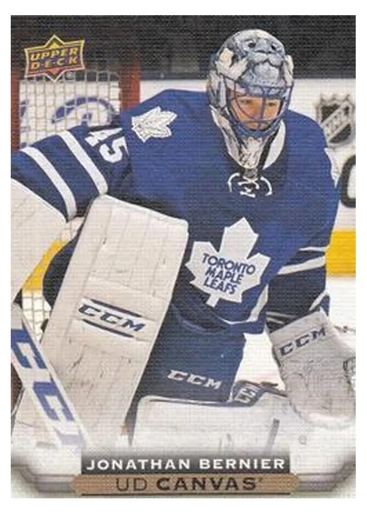 2015 Upper Deck Canvas Jonathan Bernier #C199 card