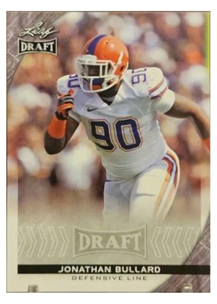 2016 Leaf Draft Jonathan Bullard #42 card