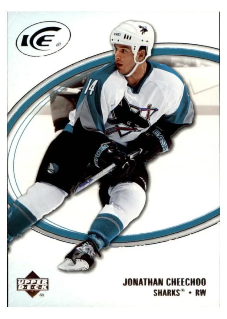 2005 Upper Deck Ice Jonathan Cheechoo #81 card