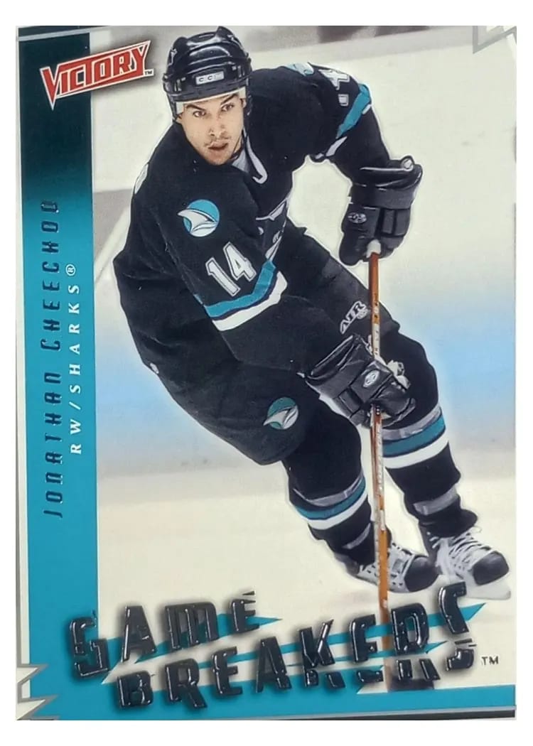 2006 Upper Deck Victory Game Breakers Jonathan Cheechoo #GB44 card