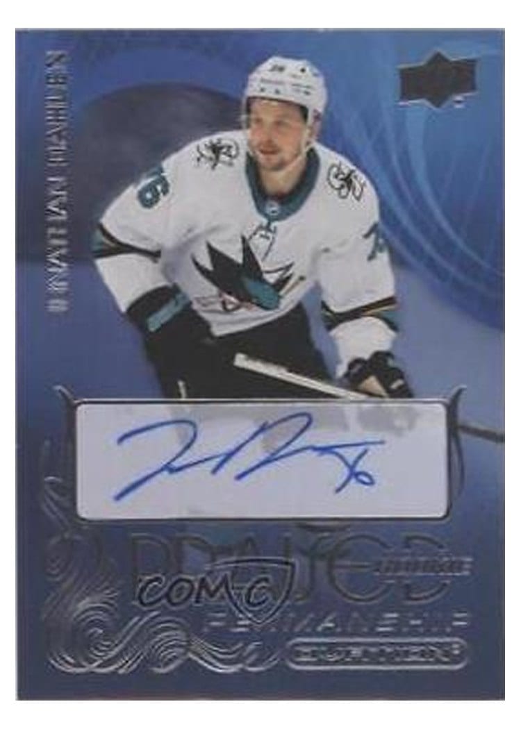 2021-22 Upper Deck Ovation Praised Rookie Penmanship Jonathan Dahlen #PRP-DA card