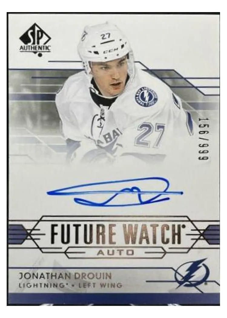 2014 SP Authentic Jonathan Drouin #313 card