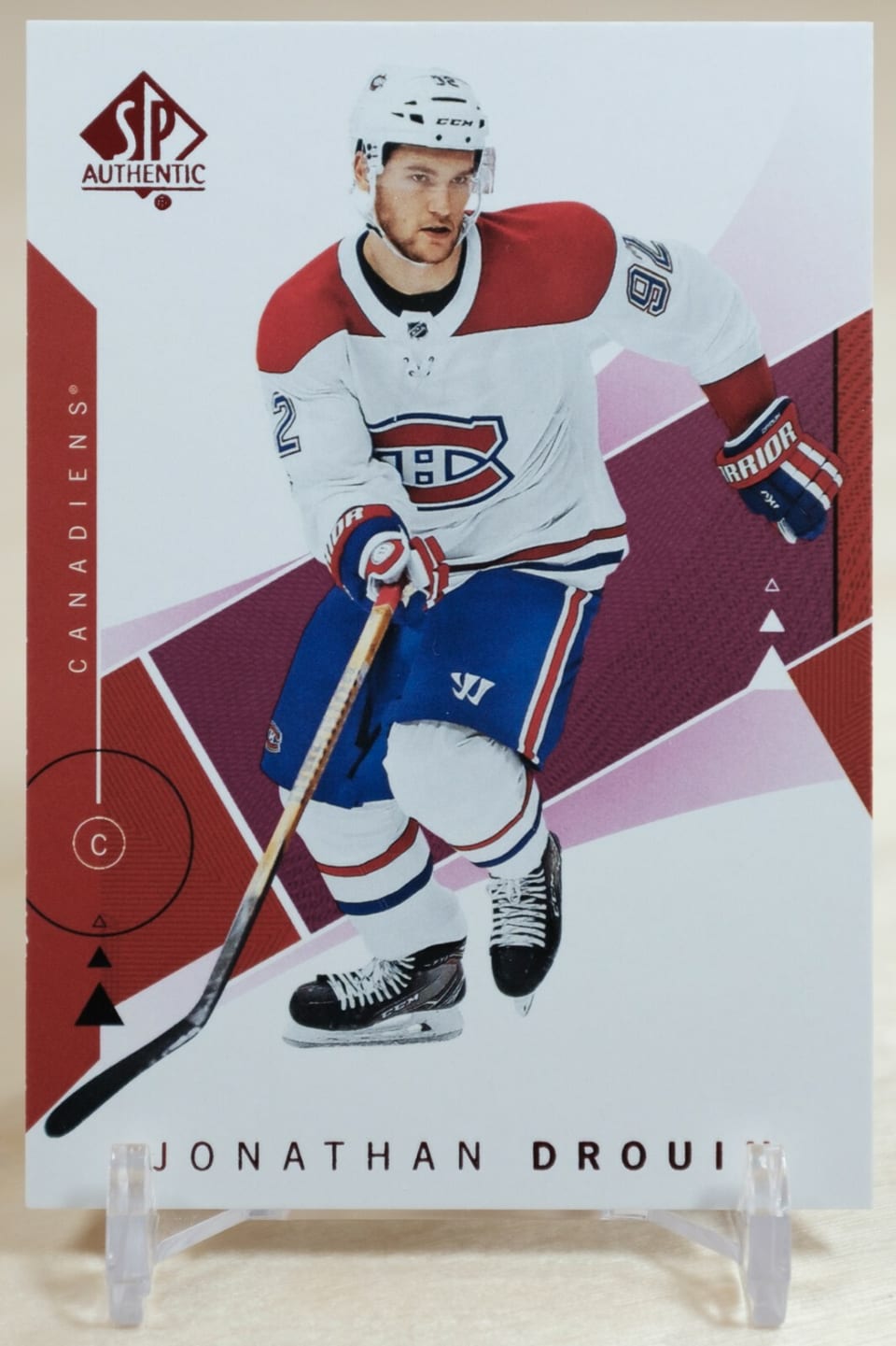 2018 SP Authentic Jonathan Drouin #13 card