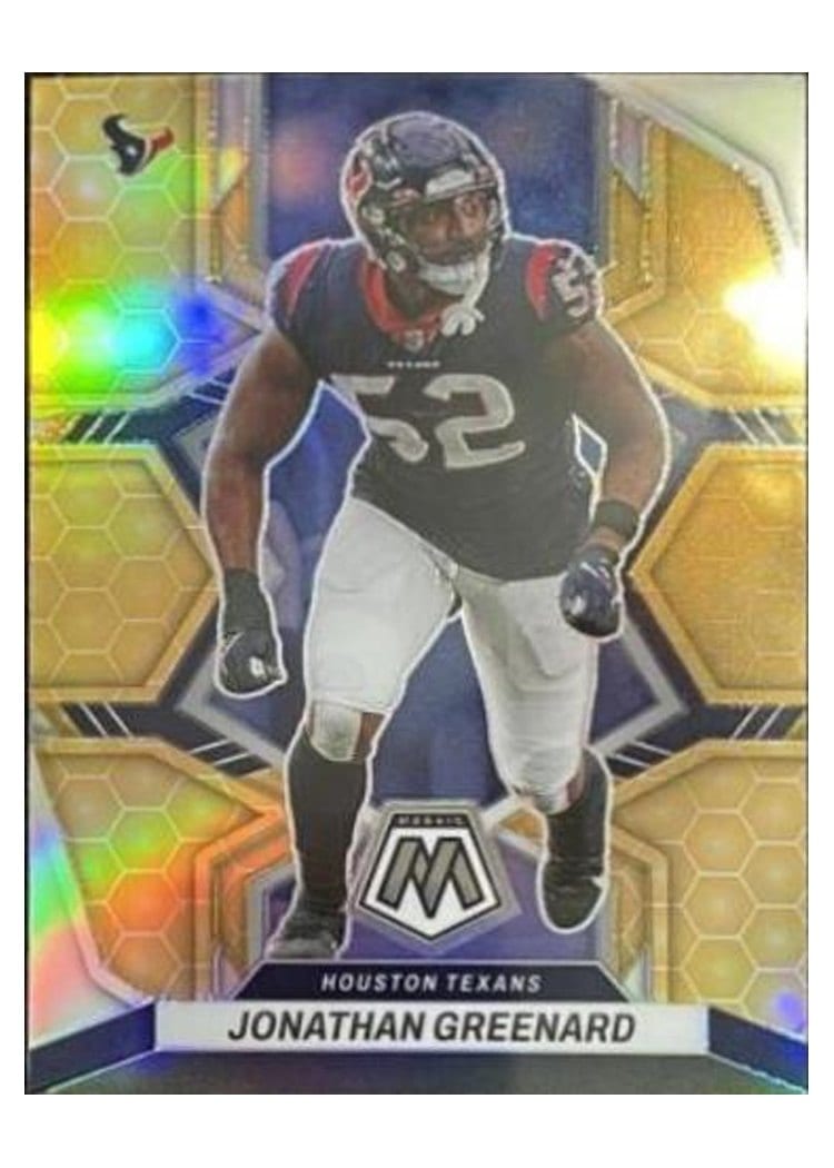 2022 Panini Mosaic Base Set Jonathan Greenard #80 card
