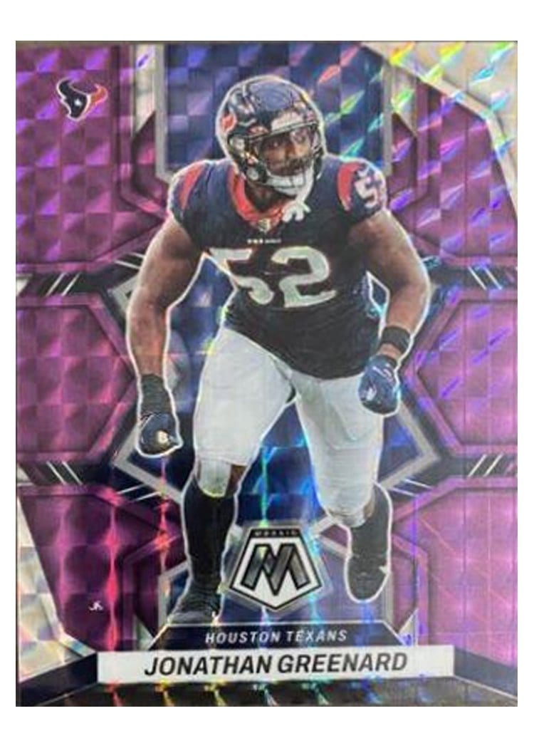 2022 Panini Mosaic Base Set Jonathan Greenard #80 card