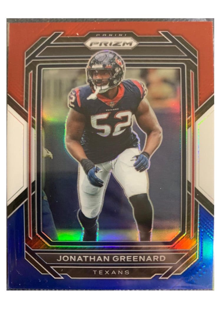 2022 Panini Prizm Base Set Jonathan Greenard Red White Blue #118 card