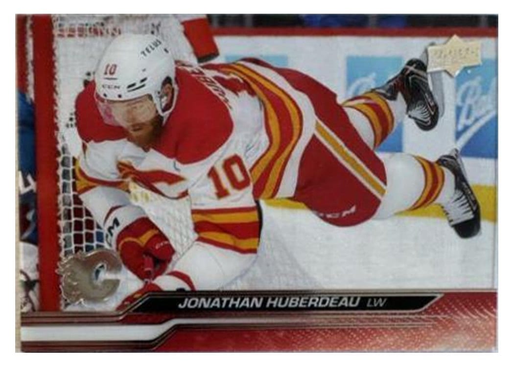 2023-24 Upper Deck Base Set Jonathan Huberdeau Clear Cut #278 card