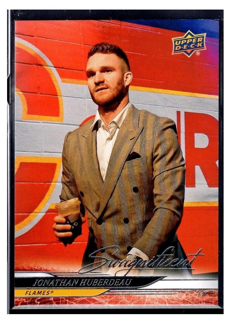 2024-25 Upper Deck Base Set Jonathan Huberdeau Swagnificent #34 card