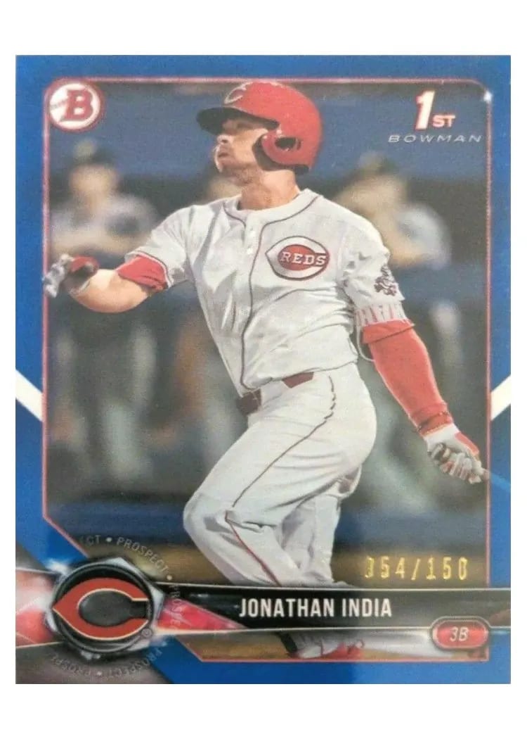 2018 Bowman Draft Base Set Jonathan India #BD-112 card